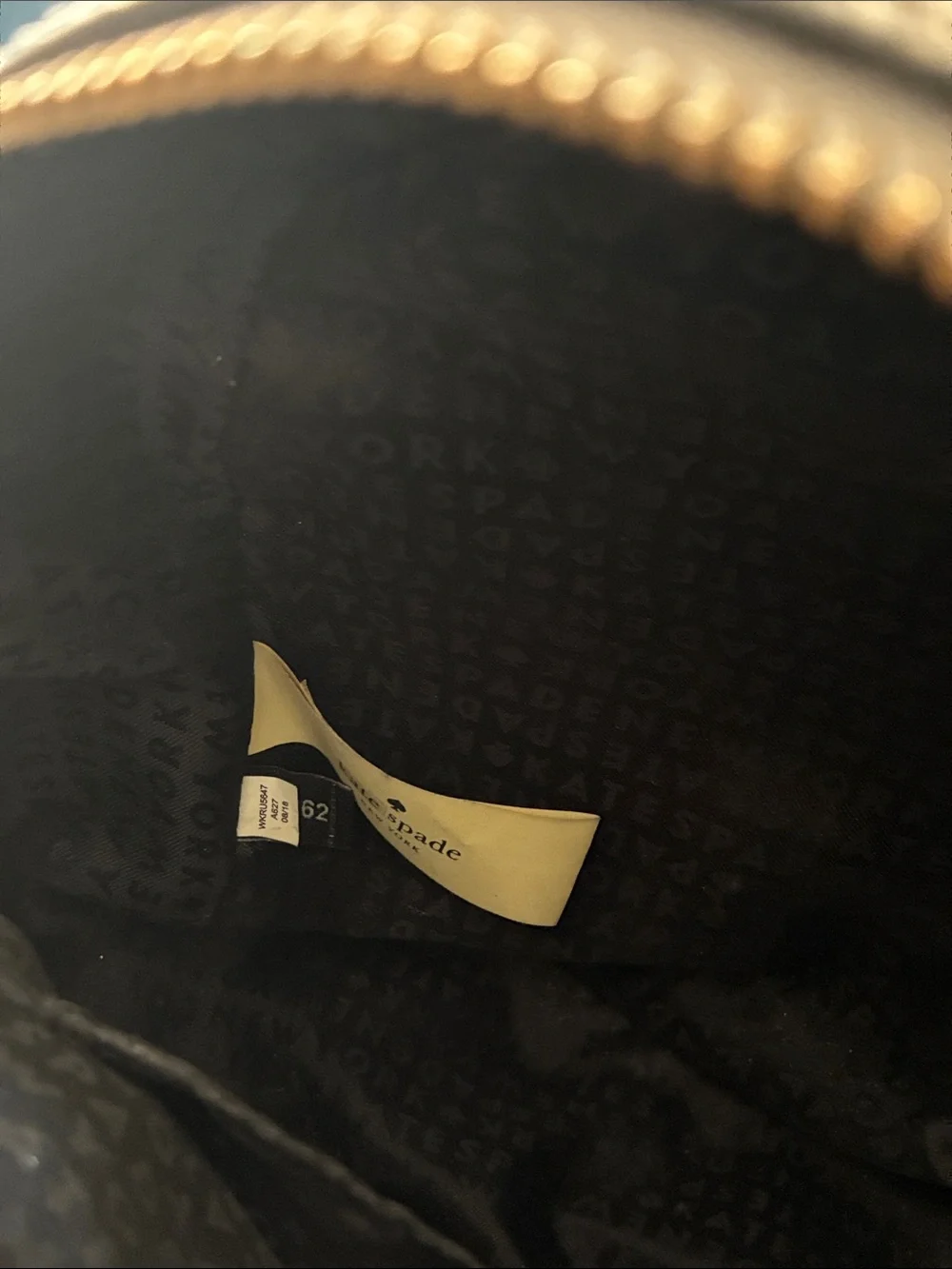Kate Spade Leather Backpack - Picture 7 of 8